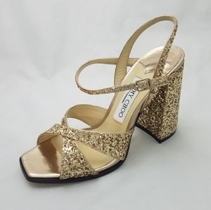 Jimmy choo joya 100 goldie 37.5